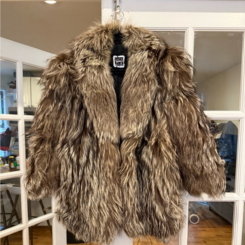Saga Fox Fur Coat